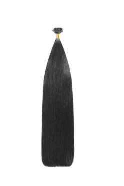Jet Black (#1) Remy Royale Flat Tip Hair Extensions(Jet Black 1 Remy Royale Flat Tip Hair Extensions)