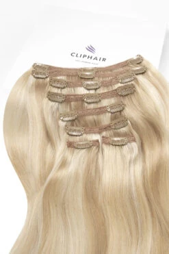 Natural Sandy Blonde (#12/16/613) Ultra-Volume Clip In Full Head Set (240-300G)(Natural Sandy Blonde 12 16 613 Ultra Volume Clip In Full Head Set 240 300g)