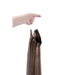 Iced Cappuccino (#14/22) Halo Hair Extensions(Iced Cappuccino 14 22 Halo Hair Extensions)