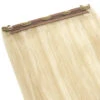 Barbie Blonde (#16/60) Quad Weft Clip In One Piece Hair Extensions(Barbie Blonde 16 60 Quad Weft Clip In One Piece Hair Extensions)