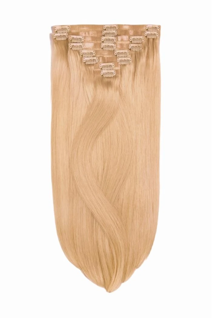 Light Golden Blonde Remy Royale Seamless Clip Ins (#16)(Remy Royale Seamless Clip Ins Light Golden Blonde 16) 1 Light Golden Blonde Remy Royale Seamless Clip Ins (#16)(Remy Royale Seamless Clip Ins Light Golden Blonde 16)