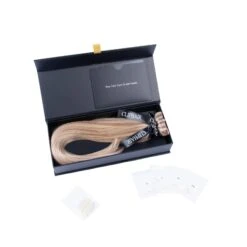 Biscuit Blondey (#18/613) Halo Hair Extensions(Biscuit Blondey 18 613 Halo Hair Extensions) -Cliphair Sale Store 18 613 hal website box min