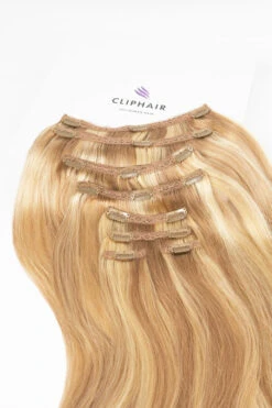 Biscuit Blondey (#18/613) Ultra-Volume Clip In Full Head Set (240-300G)(Biscuit Blondey 18 613 Ultra Volume Clip In Full Head Set 240 300g)