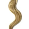 Tape In Remy Human Hair Extensions - Natural Sandy Blonde (#12/16/613)(Tape In Remy Human Hair Extension Blonde Mix 12 16 613)