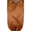 Remy Royale Seamless Clip Ins - Flaming Ginger (#350)(Remy Royale Seamless Clip Ins Ginger Red Natural Red 350)