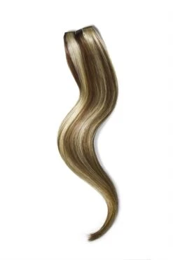 One Piece Top-up Remy Clip In Human Hair Extensions - Chestnut Bronde (#6/613)(One Piece Clip In Hair Extension Brown Blonde Mix 6 613) -Cliphair Sale Store 1 46a6d0b4 ab8a 41b4 9a5b a10d1a5f3d1e