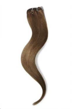 One Piece Top-up Remy Clip In Human Hair Extensions - Medium Ash Brown (#8)(One Piece Clip In Hair Extension Medium Ash Brown 8) -Cliphair Sale Store 1 4d3d65ef 5d7c 41c9 9108 b46a4ee9ad38