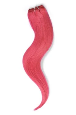 One Piece Top-up Remy Clip In Human Hair Extensions - Pink(One Piece Clip In Hair Extension Pink) -Cliphair Sale Store 1 4eba42c6 f939 41db 80f7 bd335f5d4f4b