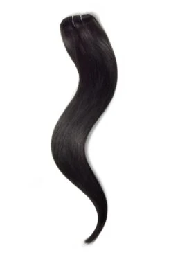 One Piece Top-up Remy Clip In Human Hair Extensions - Off/Natural Black (#1B)(One Piece Clip In Hair Extension Offnatural Black 1b) -Cliphair Sale Store 1 64dad84f 4cc9 4e74 8ec1 3b01a169e8e6