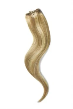 One Piece Top-up Remy Clip In Human Hair Extensions - Peaches & Cream (#27/613)(One Piece Clip In Hair Extension Blonde Mix 27 613) -Cliphair Sale Store 1 b116f974 f4f1 4deb 8a7c 4c7351276e1a