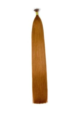 Nano Ring Hair Extensions Double Drawn - Flaming Ginger (#350)(Nano Ring Hair Extensions Double Drawn Ginger Red Natural Red 350)
