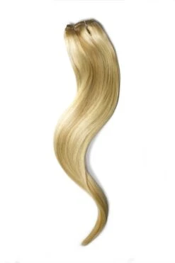 One Piece Top-up Remy Clip In Human Hair Extensions - Goldilocks (#16/613)(One Piece Clip In Hair Extension Blonde Mix 16 613) -Cliphair Sale Store 1 f264848b cf0d 4b73 a71a 7063362b1947