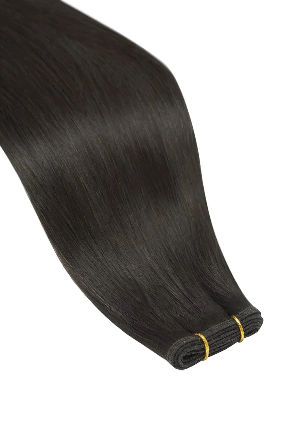 Off/Natural Black (#1B) Remy Royale Flat Weft Hair Extensions(Off Natural Black 1b Remy Royale Flat Weft Hair Extensions) 3 Off/Natural Black (#1B) Remy Royale Flat Weft Hair Extensions(Off Natural Black 1b Remy Royale Flat Weft Hair Extensions) - Image 3
