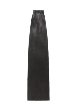 Off/Natural Black (#1B) Remy Royale Flat Weft Hair Extensions(Off Natural Black 1b Remy Royale Flat Weft Hair Extensions)