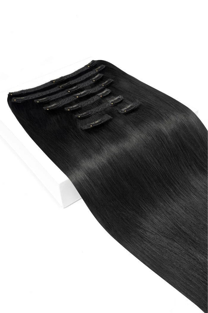 Natural/Off Black (#1B) Ultra-Volume Clip In Full Head Set (240-300G)(Natural Off Black 1b Ultra Volume Clip In Full Head Set 240 300g) 2 Natural/Off Black (#1B) Ultra-Volume Clip In Full Head Set (240-300G)(Natural Off Black 1b Ultra Volume Clip In Full Head Set 240 300g) - Image 2
