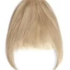 Clip In /on Remy Human Hair Fringe / Bangs - Light Ash Blonde (#22)(Clip On Fringe Hair Light Ash Blonde 22)