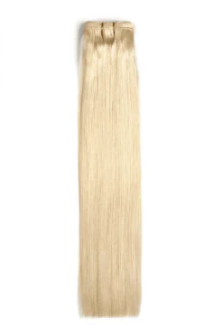 Remy Royale Double Drawn Human Hair Weft WeaveExtensions - Light Ash Blonde (#22)(Remy Royale Double Drawn Human Hair Weft Weave Extensions Light Ash Blonde 22)