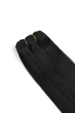 Remy Royale Double DrawnHuman Hair Weft WeaveExtensions - Jet Black (#1)(Royale Human Hair Weft Weave Human Hair Extensions Jet Black 1) -Cliphair Sale Store 2 0fc0f30a 22a8 4cec aac5 abce4ea7d9c1