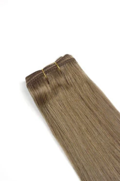 Remy Royale Double Drawn Human Hair Weft Weave Extensions - Medium Ash Brown (#8)(Remy Royale Double Drawn Human Hair Weft Weave Extensions Medium Ash Brown 8) -Cliphair Sale Store 2 114b39c4 be2a 4e67 88c2 9334287de922