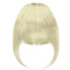 Clip In /on Remy Human Hair Fringe / Bangs - Ice Blonde(Clip On Fringe Hair Ice Blonde)