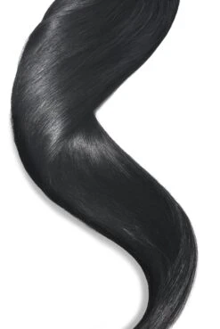 Tape In Hair Extensions Jet Black (#1)(Tape In Remy Human Hair Extension Jet Black 1) -Cliphair Sale Store 2 s