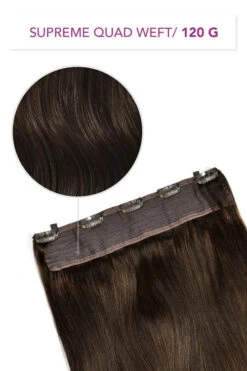Supreme Quad Weft One-piece Clip Ins (120G)(One Piece Clip In Hair Extensions Supreme Quad Weft) -Cliphair Sale Store 3 DQW 177c45d9 0029 450e bb99 2066beb7a56f