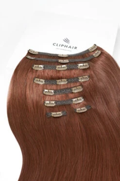 Dark Auburn/Copper Red (#33) Ultra-Volume Clip In Full Head Set (240-300G)(Dark Auburn Copper Red 33 Ultra Volume Clip In Full Head Set 240 300g)