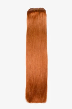 Remy Royale Double DrawnHuman Hair Weft WeaveExtensions - Cowgirl Copper (#350/33)(Remy Royale Double Drawn Human Hair Weft Weave Extensions Cowgirl Copper 350 33)