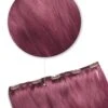One Piece Top-up Remy Clip In Human Hair Extensions - Plum/Cherry Red (#530)(One Piece Top Up Remy Clip In Human Hair Extension Plum Cherry Red 530)