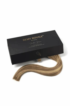 Chocolate Honey (#4/27) Nano Ring Hair Extensions(Chocolate Honey 4 27 Nano Ring Hair Extensions) -Cliphair Sale Store 4 27 rnr website box