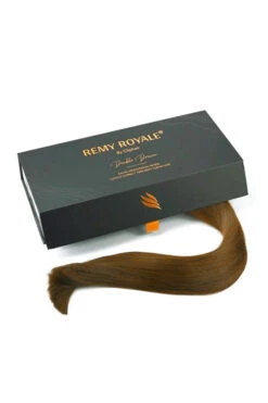 Toffee Brown (#5) Nano Ring Hair Extensions(Toffee Brown 5 Nano Ring Hair Extensions) -Cliphair Sale Store 5 rnr website box