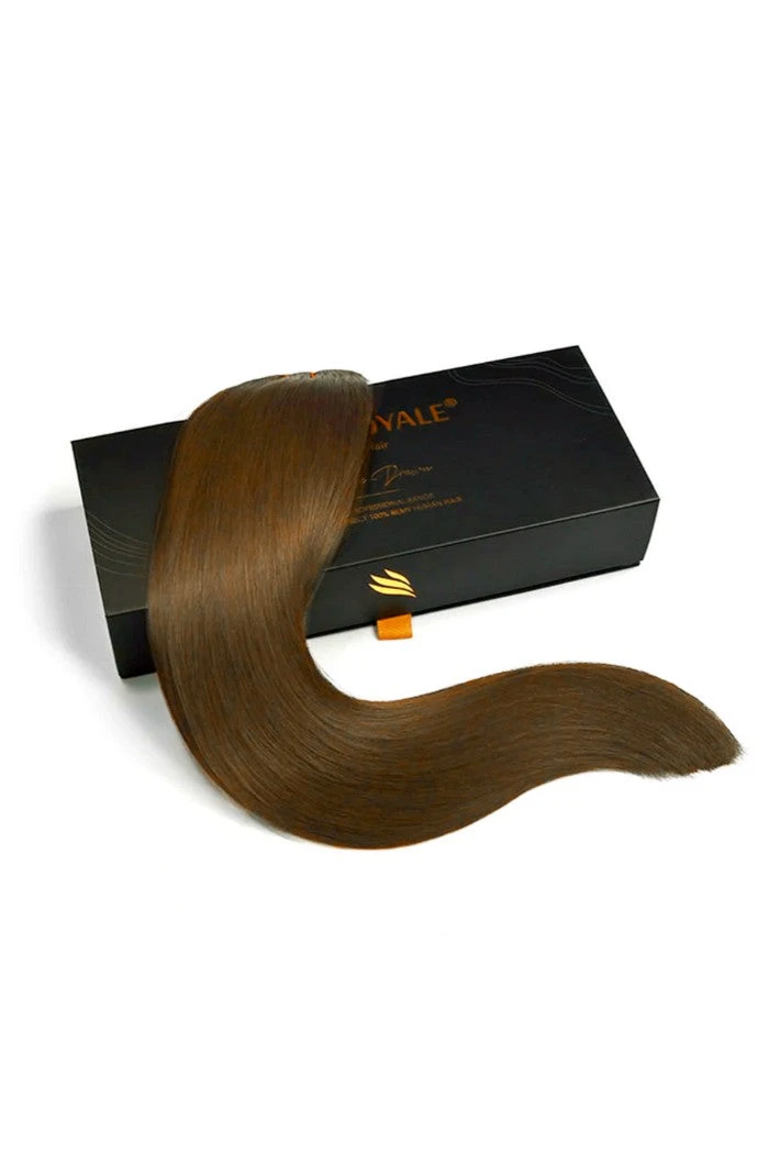 Toffee Brown (#5) Remy Royale Double Drawn Weave Extensions(Toffee Brown 5 Remy Royale Double Drawn Weave Extensions) 2 Toffee Brown (#5) Remy Royale Double Drawn Weave Extensions(Toffee Brown 5 Remy Royale Double Drawn Weave Extensions) - Image 2