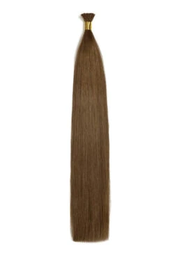Remy Royale I-Tips - Light/Chestnut Brown Hair Extensions (#6)(Remy Royale I Tips Light Chestnut Brown Hair Extensions 6)