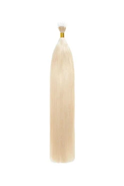 Lightest Blonde (#60) Remy Royale Nano Bond Hair Extensions(Lightest Blonde 60 Remy Royale Nano Bond Hair Extensions)