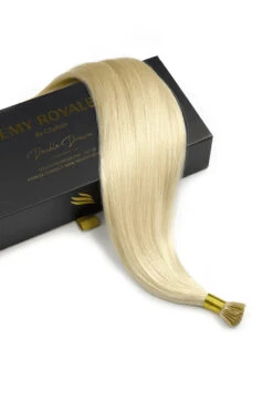 Remy Royale I-Tips - Lightest Blonde (#60)(Remy Royale I Tips Lightest Blonde 60) -Cliphair Sale Store 60 rti website box