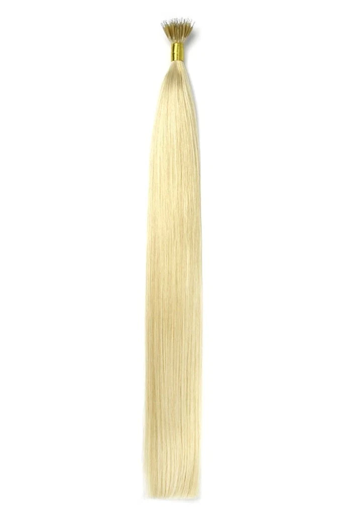 Bleach Blonde (#613) Nano Ring Hair Extensions(Bleach Blonde 613 Nano Ring Hair Extensions) 1 Bleach Blonde (#613) Nano Ring Hair Extensions(Bleach Blonde 613 Nano Ring Hair Extensions)