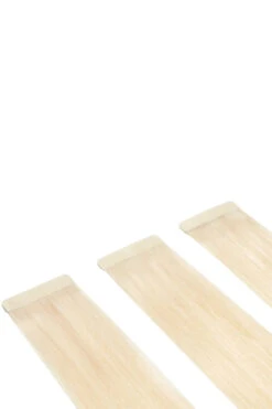 Remy Royale Double Drawn Tape Hair Extensions - Bleach Blonde (#613)(Remy Royale Double Drawn Tape In Bleach Blonde 613)