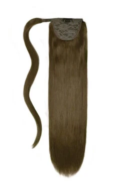 Ash Brown (#9) Straight Up Wrap Around Ponytail Extension(Ash Brown 9 Straight Up Wrap Around Ponytail Extension)