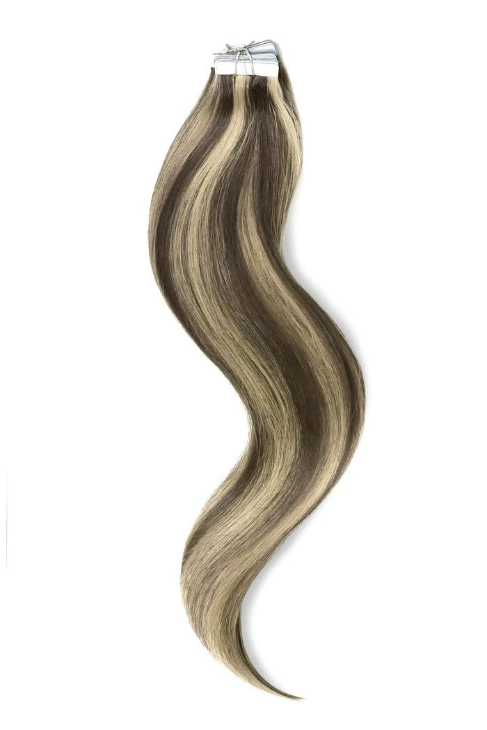 Dirty Blonde (#9/613) Tape In Hair Extensions(Ash Brown Bleach Blonde Mix 9 613 Tape In Hair Extensions) 1 Dirty Blonde (#9/613) Tape In Hair Extensions(Ash Brown Bleach Blonde Mix 9 613 Tape In Hair Extensions)