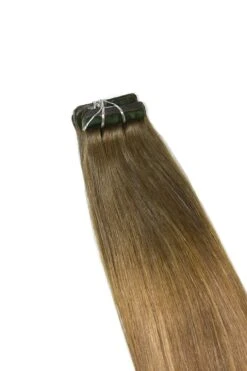 Tape In Hair Extensions - Soft Bronze Balayage(Tape In Balayage Hair Extensions Soft Bronze) -Cliphair Sale Store BalayageHairExtensionsCloseUp SoftBronze