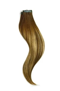 Tape In Hair Extensions - Chestnut Bronde Balayage(Tape In Balayage Hair Extensions Chestnut Bronde)
