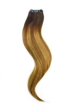 Tape In Balayage Hair Extensions - Chestnut Honey Balayage(Tape In Balayage Hair Extensions Chestnut Honey)
