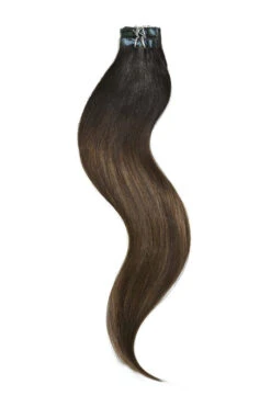 Tape In Balayage Hair Extensions - Espresso Melt Balayage(Tape In Balayage Hair Extensions Dark Espresso Melt)