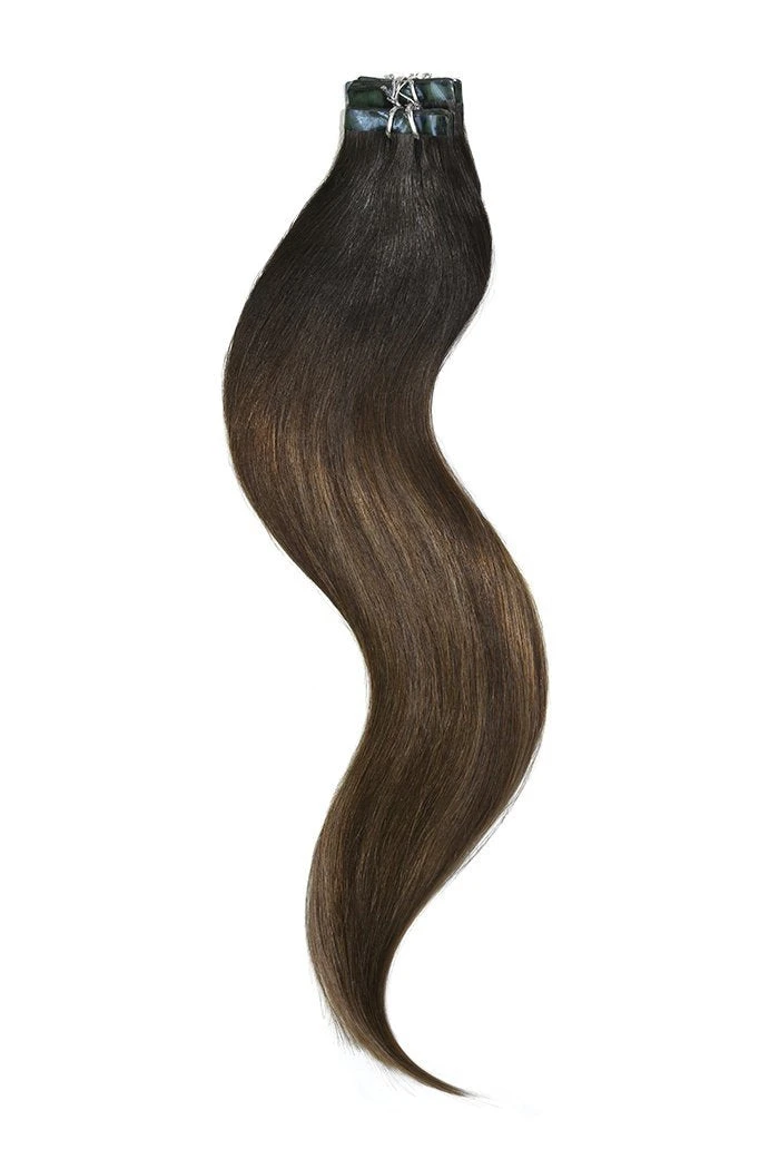 Tape In Balayage Hair Extensions - Espresso Melt Balayage(Tape In Balayage Hair Extensions Dark Espresso Melt) 1 Tape In Balayage Hair Extensions - Espresso Melt Balayage(Tape In Balayage Hair Extensions Dark Espresso Melt)