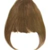 Clip In /on Remy Human Hair Fringe / Bangs - Light Auburn (#30)(Clip In On Human Hair Fringe Bangs Light Auburn 30)