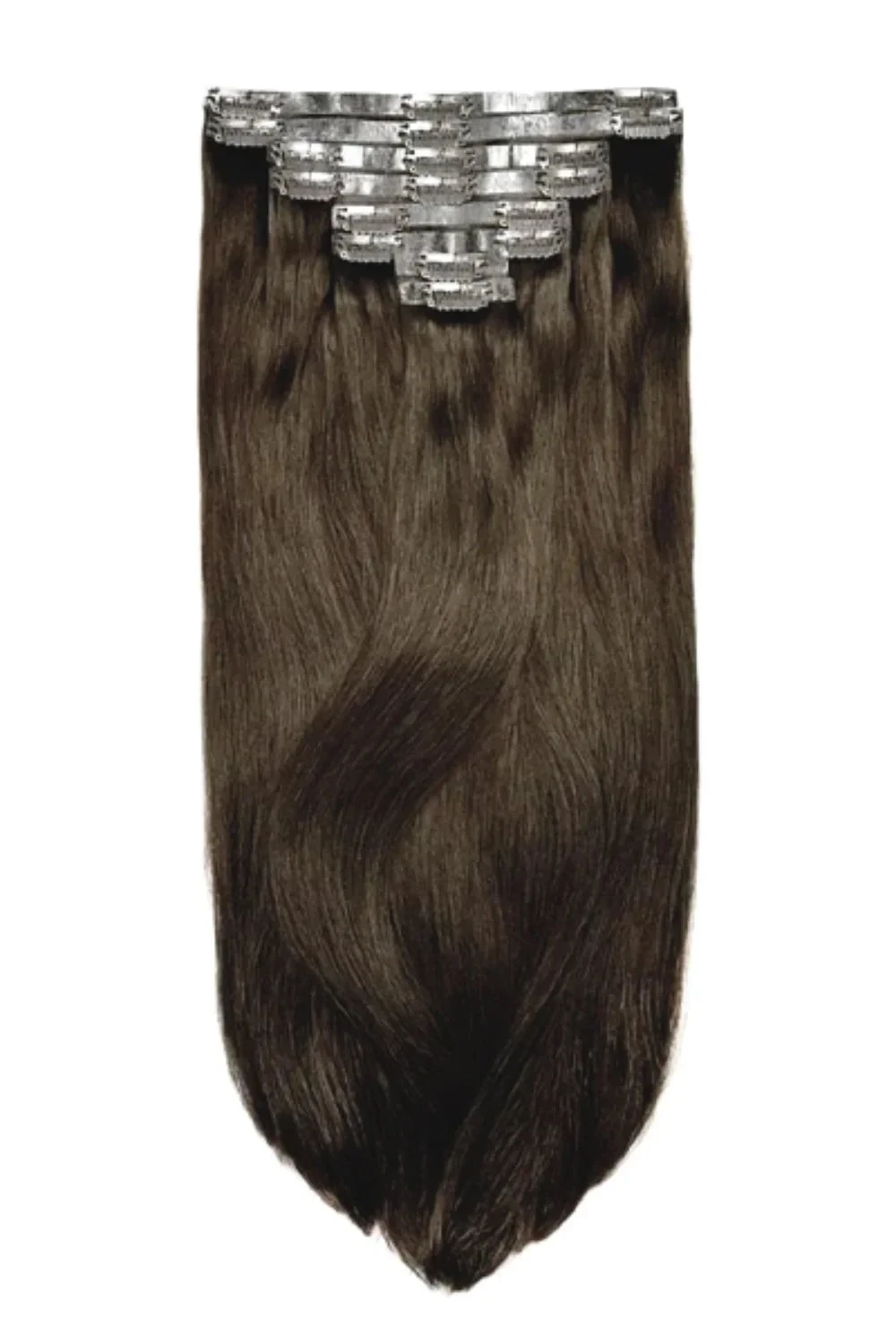 Dark Brown Remy Royale Seamless Clip Ins (#3)(Remy Royale Seamless Clip Ins Dark Brown 3) 1 Dark Brown Remy Royale Seamless Clip Ins (#3)(Remy Royale Seamless Clip Ins Dark Brown 3)