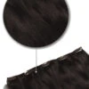 Darkest Brown (#2) One Piece Clip In Hair Extensions (Top-Up)(One Piece Clip In Hair Extension Darkest Brown 2)