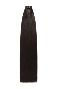 Darkest Brown (#2) Remy Royale Flat Weft Hair Extensions(Darkest Brown 2 Remy Royale Flat Weft Hair Extensions) -Cliphair Sale Store Darkest Brown Flat Weft Hair Extensions 2 rfw website full