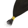 Darkest Brown (#2) Remy Royale Nano Bond Hair Extensions(Darkest Brown 2 Remy Royale Nano Bond Hair Extensions)
