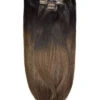 Remy Royale Seamless Clip Ins - Espresso Melt Balayage(Remy Royale Seamless Clip Ins Dark Espresso Melt)